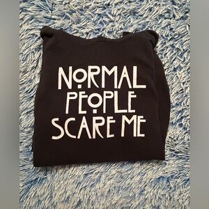 Normal People Scare Me Hoodie